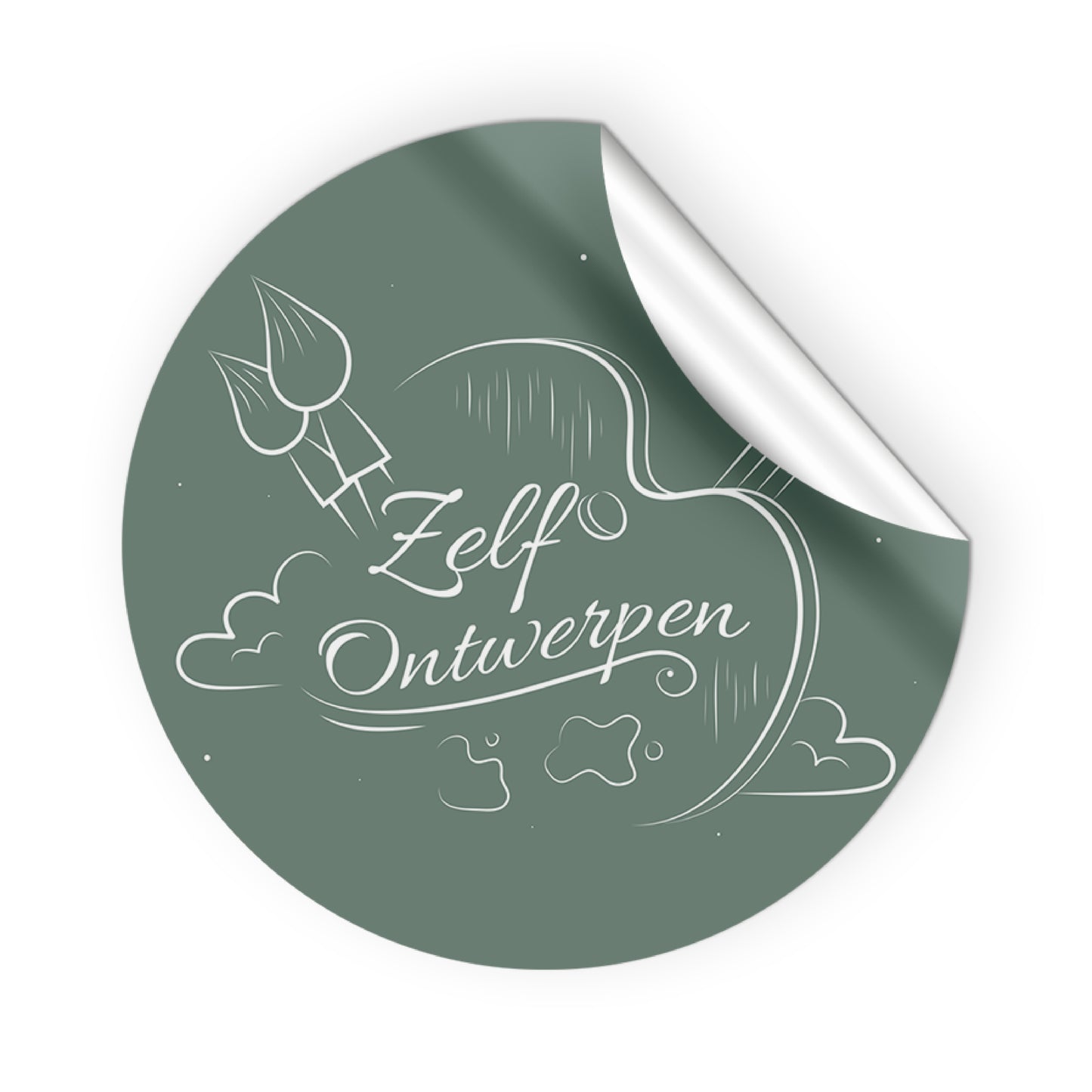 Ontwerp je eigen Ronde Stickers