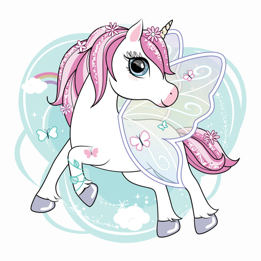 T-Shirt met Eenhoorn