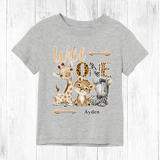 Textieltransfer met naam | Wild One